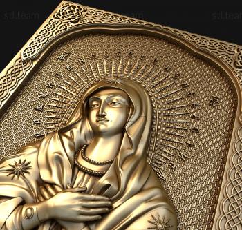 3D model Mother of God Tenderness (STL)